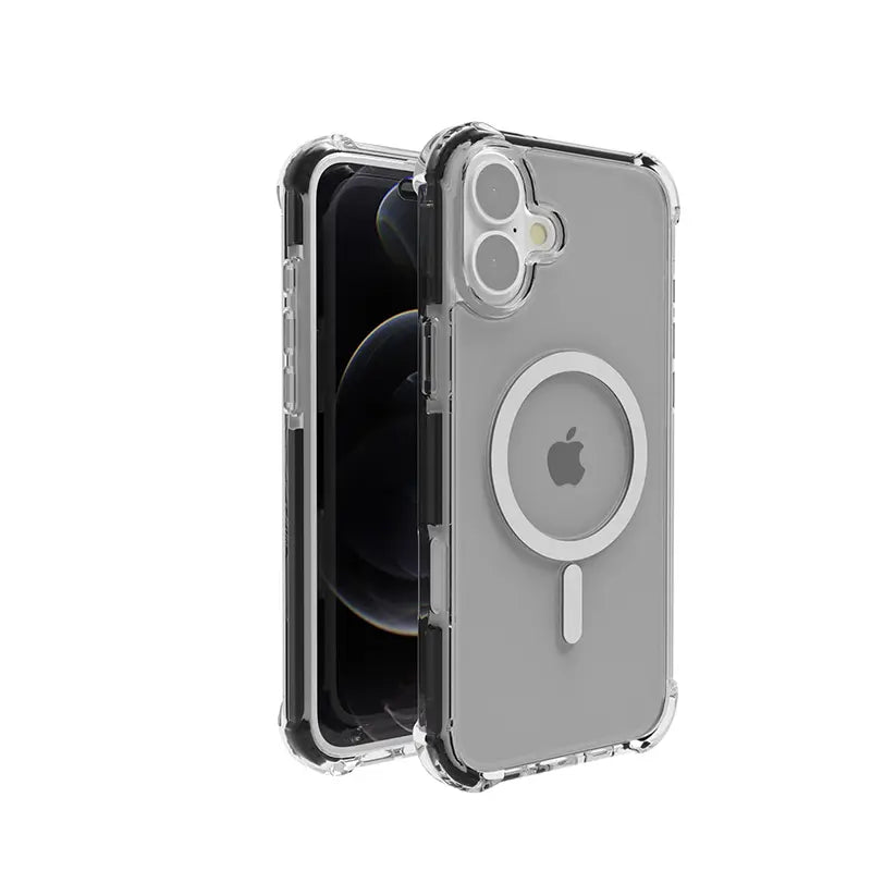 Clear Case for iPhone 16 with MagSafe Shockproof