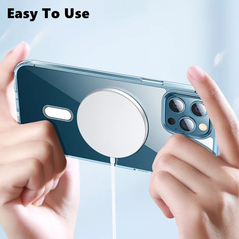 Clear Case for iPhone 16e/15/14/13 with MagSafe Shockproof